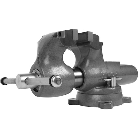 Wilton 600S, Machinist Bench Vise - Swivel Base, 6in. Jaw Wdth, 10in. Jaw Opening, 5-1/2in. Throat Depth 28833